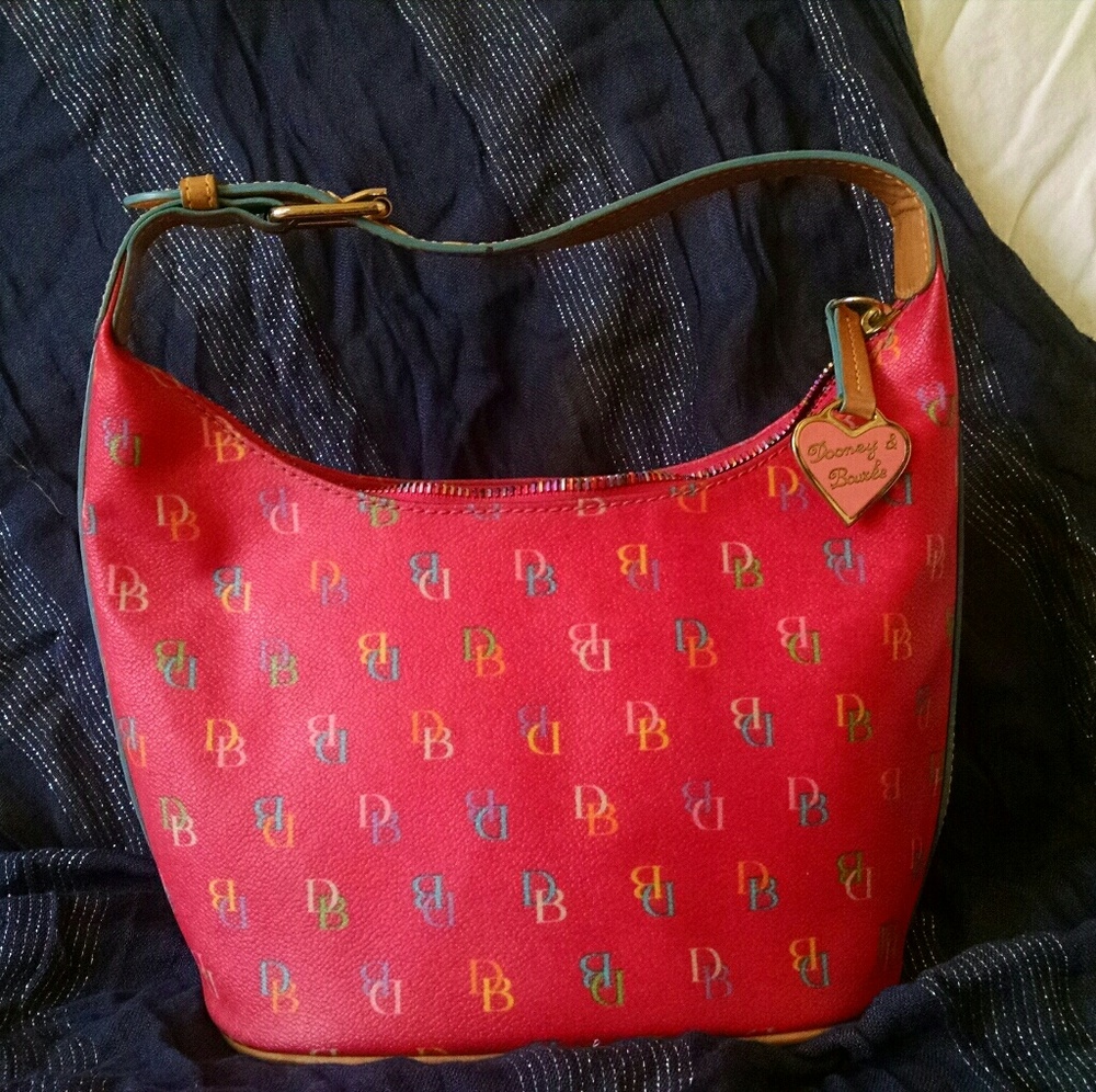 Dooney & Bourke Small Bucket Style Logo Purse